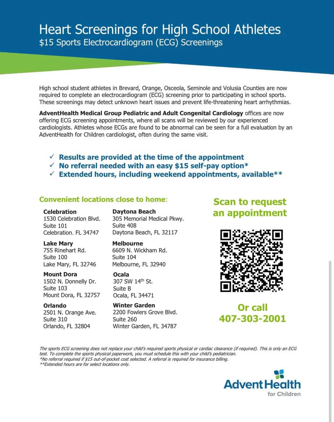 Heart Screenings for High School Students Information 