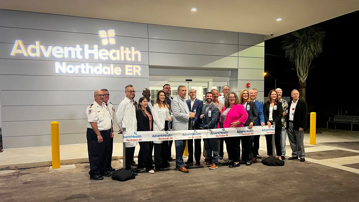 Last week, AdventHealth leaders, health care professionals and community partners gathered to celebrate the facility’s opening with a VIP Ribbon-Cutting Ceremony on November 6.