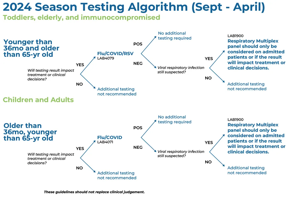 Flu algorithm graphic