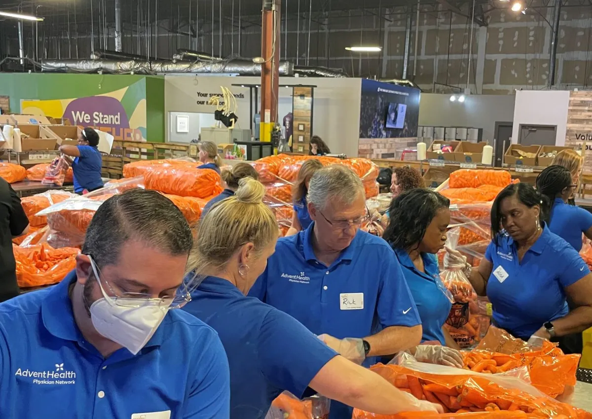 AdventHealth team members put their hearts into volunteer service year-round.