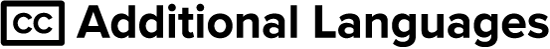 Closed Captioning for additional languages icon.