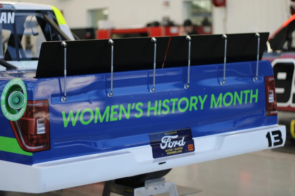 AdventHealth partners with driver Hailie Deegan to celebrate the women of NASCAR during Women’s History Month