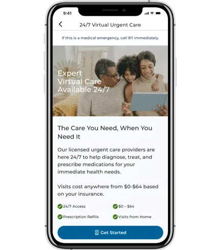 Virtual Care Phone App