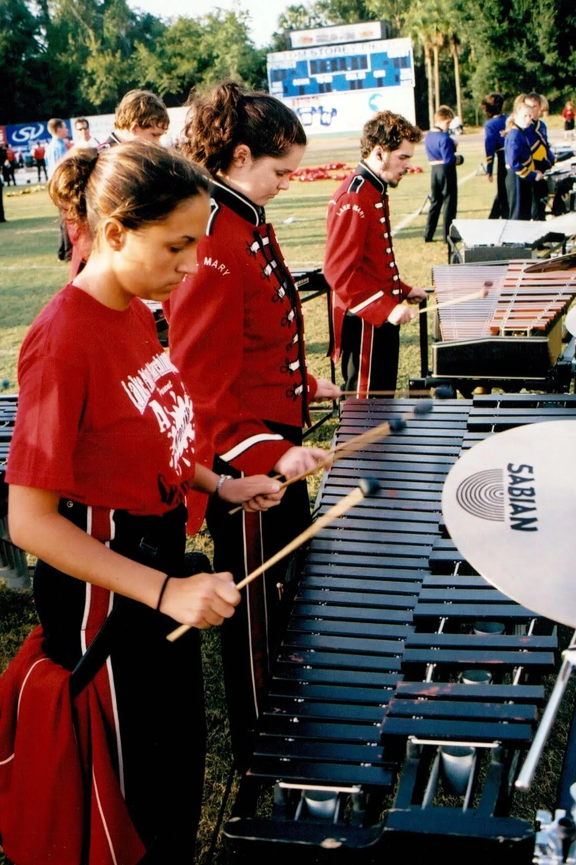 Dr. Day in the Lake Mary High School band