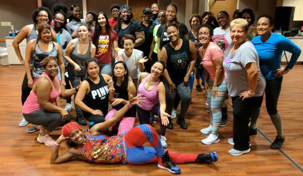 Participants at AdventHealth Central Texas Fitness Class