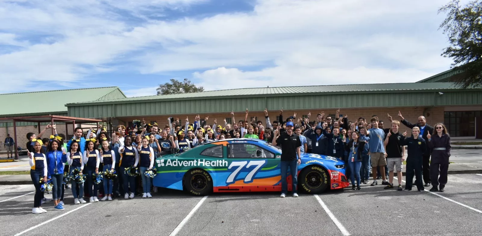 DAYTONA 500 Driver Ross Chastain to Local Middle School’s STEM Program