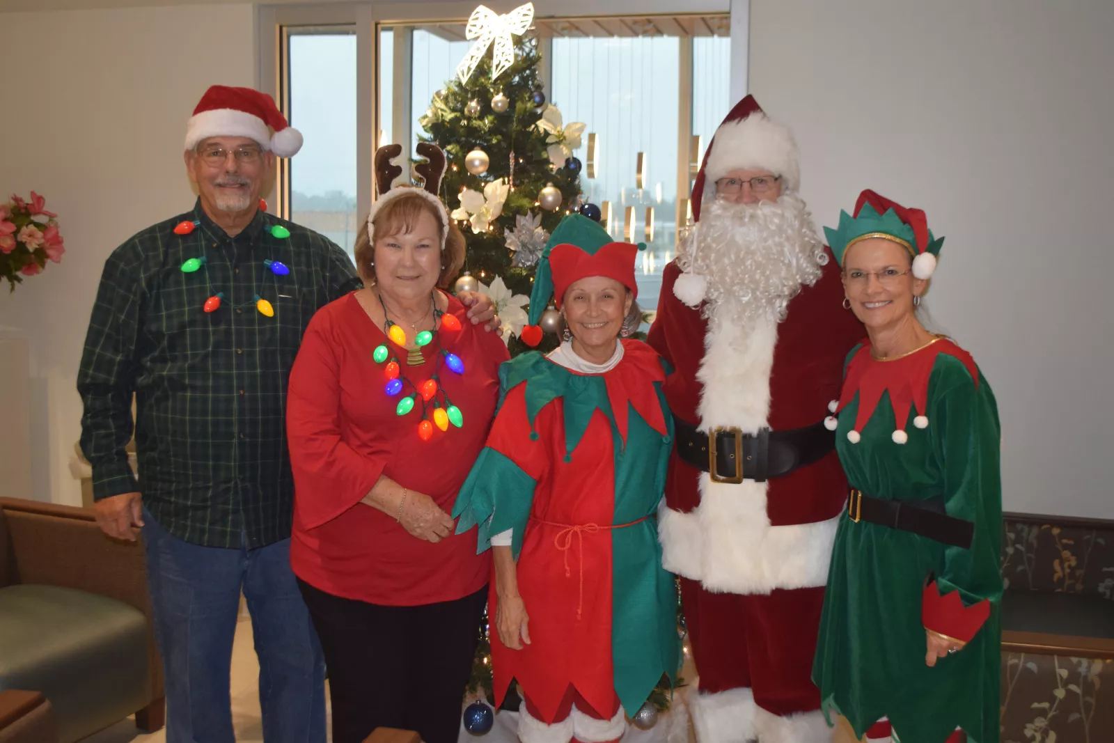 AdventHealth Sebring Santa Visit.