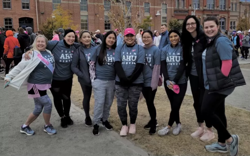 From pink porches to pink newspapers, community events served to highlight the monthlong recognition.