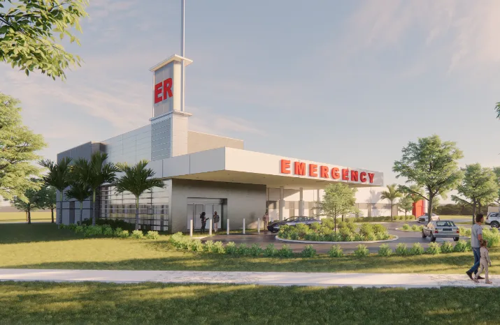 AdventHealth Belleview ER rendering