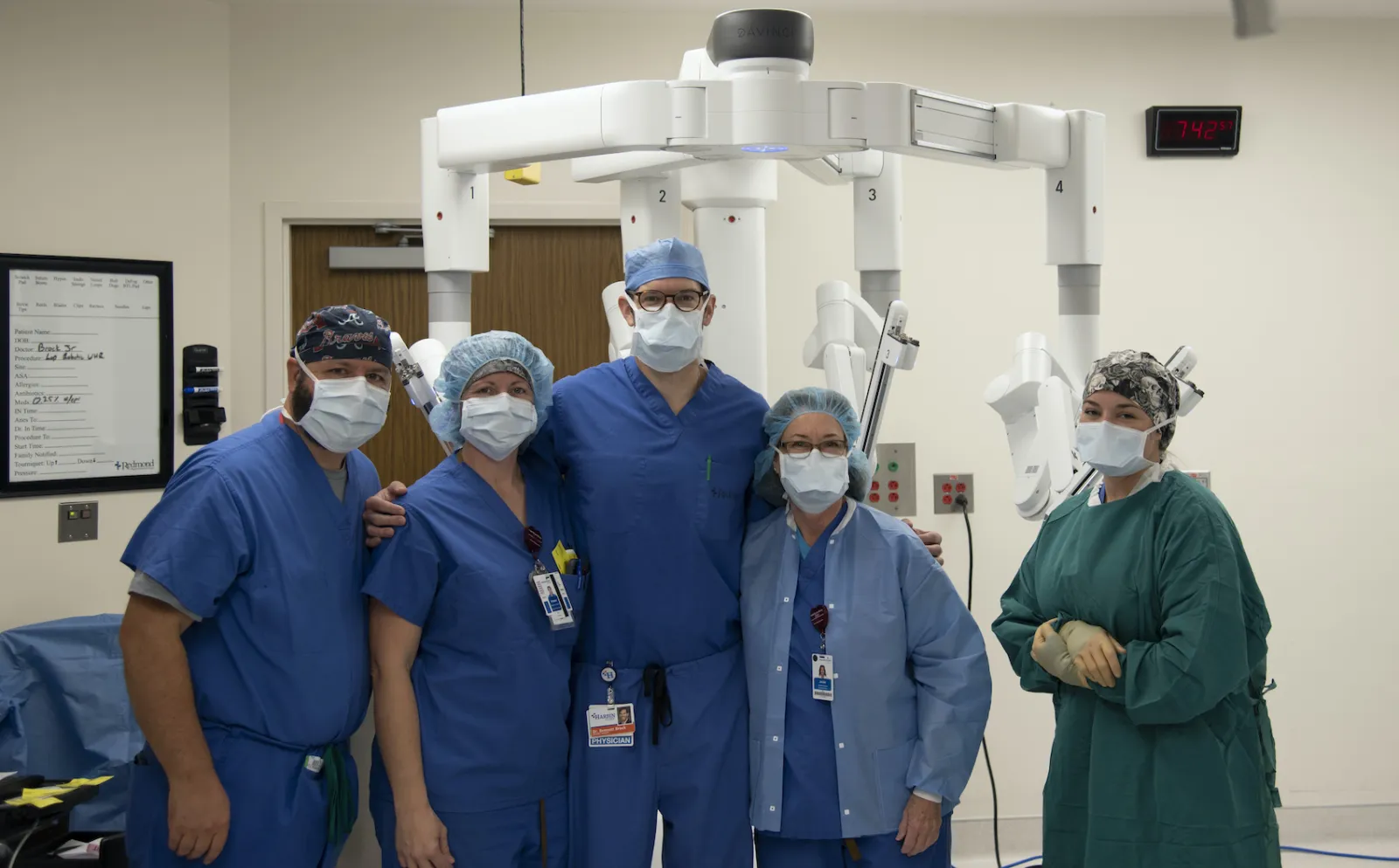 Redmond_First Robotic Surgery