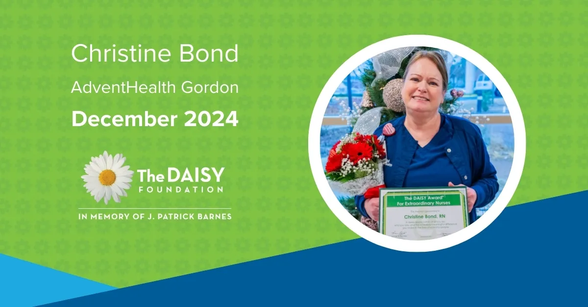 DAISY Award - Christine Bond