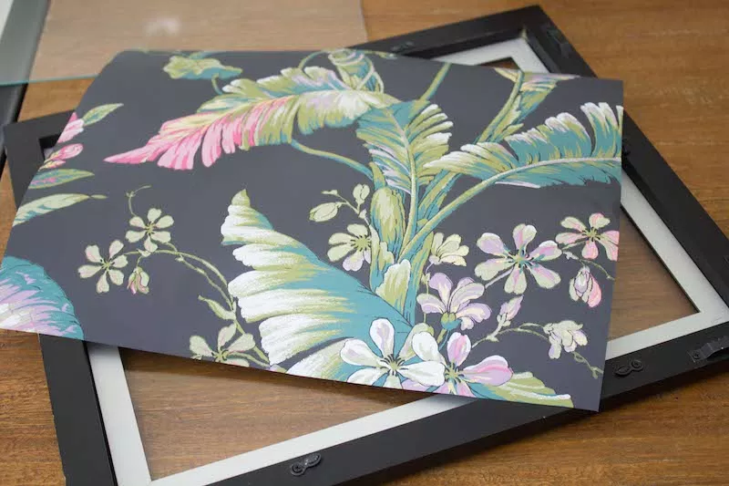 Floral paper for crafting