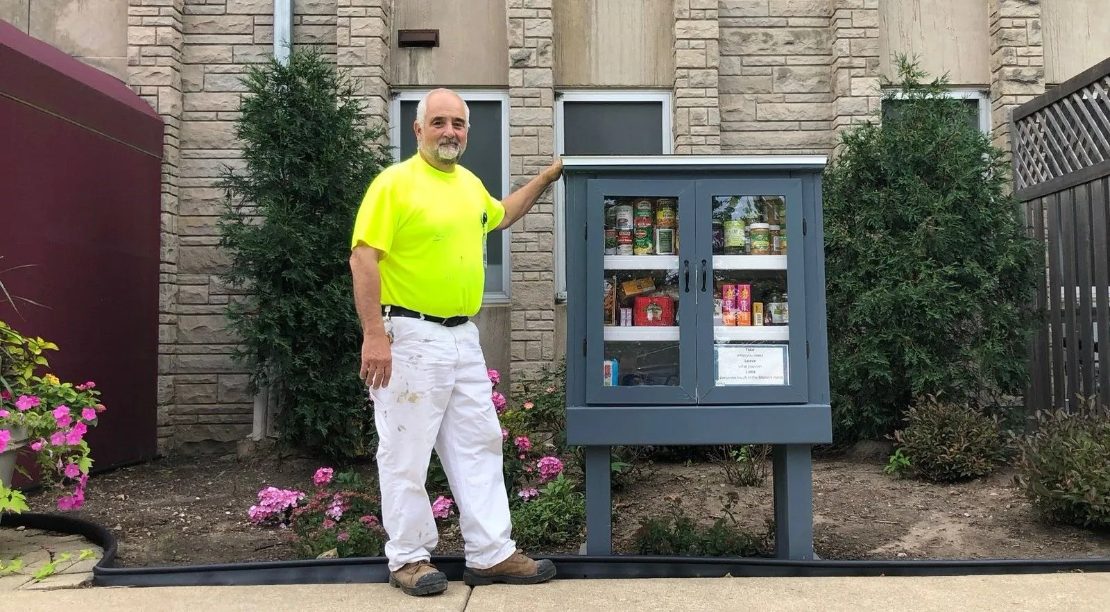 In the case of the new micropantry near AdventHealth Hinsdale, one good idea led to another.