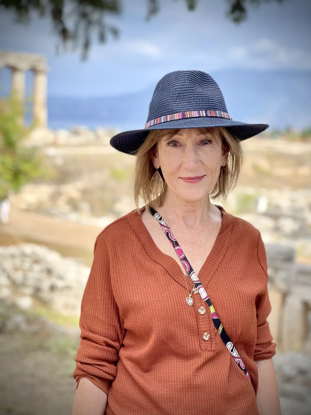 vicki in greece