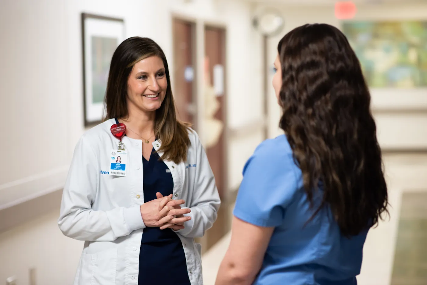 Leah Hughes and Libby Pope talk about nursing opportunities