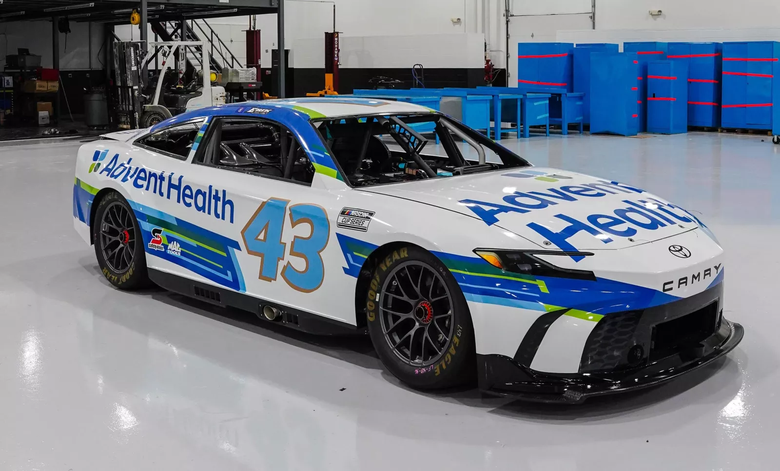 AdventHealth NASCAR partnership racecar