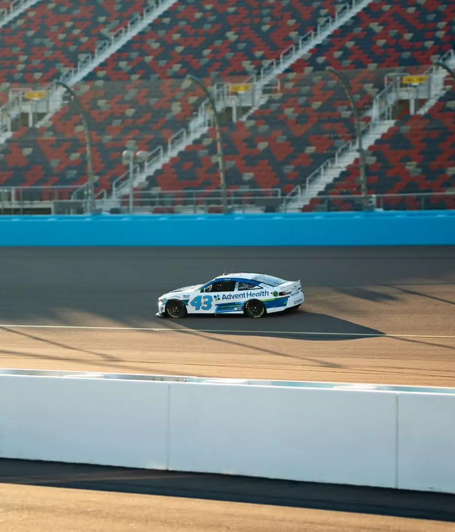 AdventHealth NASCAR partnership racecar