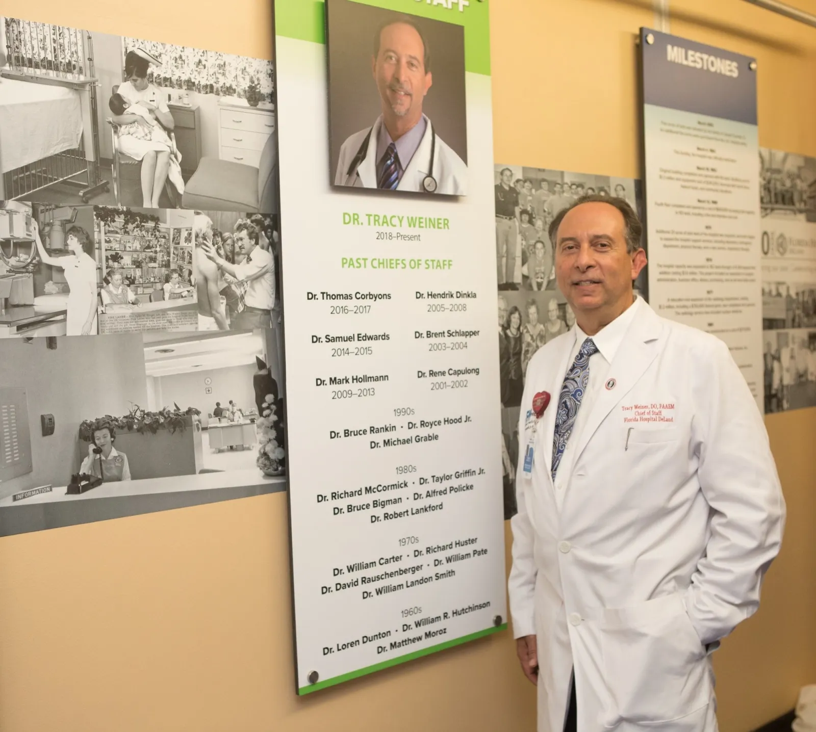 AdventHealth DeLand Unveils Legacy Wall