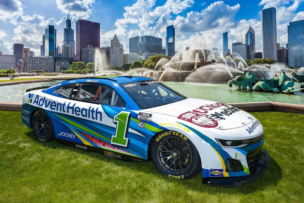 UChicago Medicine AdventHealth Named Official Health Care Partner of NASCAR Chicago Street Race Weekend