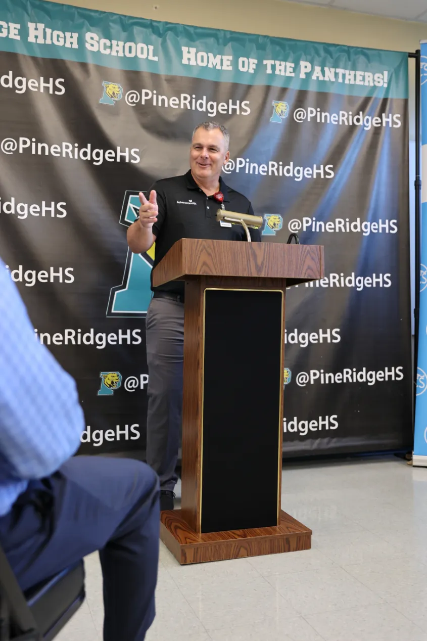 Erik Nason at Pine Ridge High School