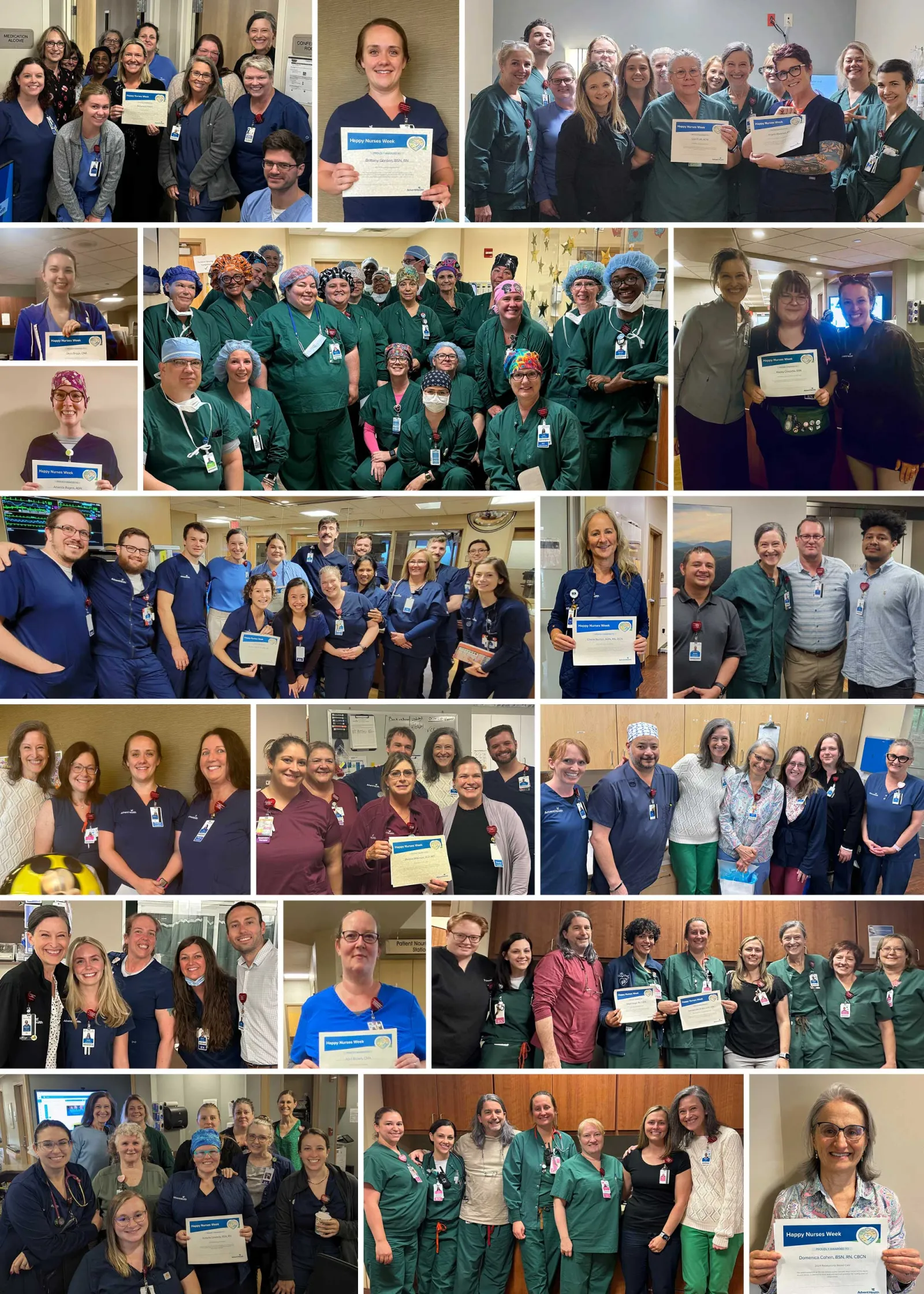 Award Recipients of the 2024 Nurses Week Awards