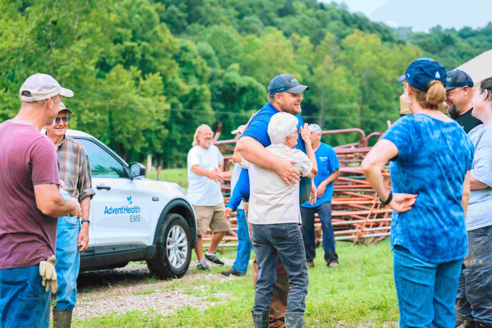 AdventHealth team members jump in to help colleagues, patients and families.