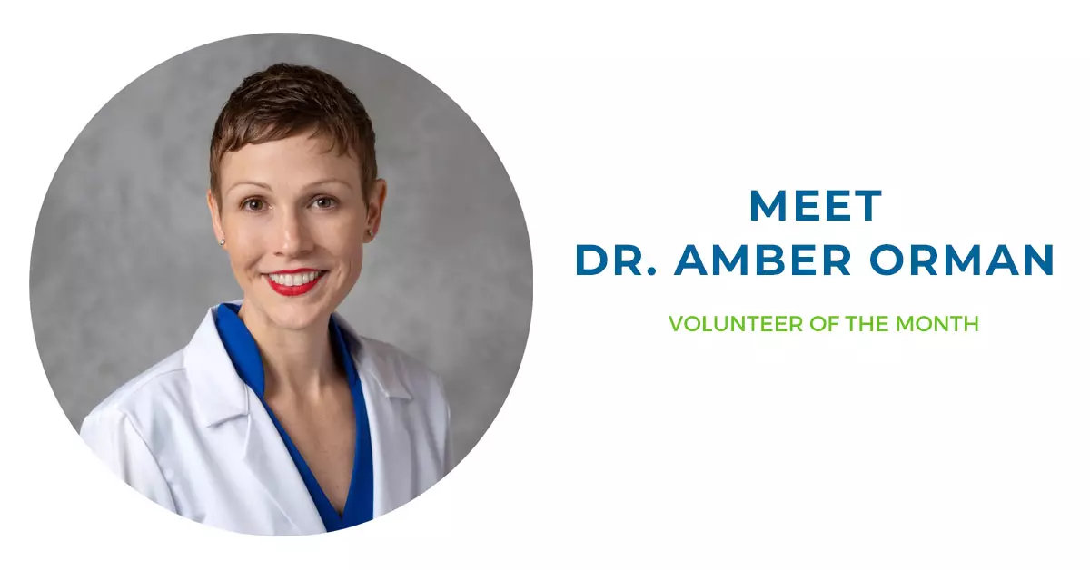 a photo of Dr. Amber Orman