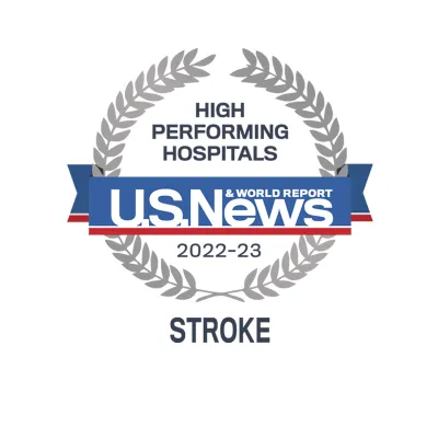 AdventHealth Orlando is recognized by U.S. News & World Report as a high performing hospital.